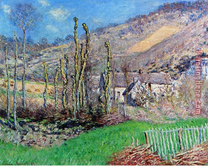 Claude Monet Winter at the Val de Falaise